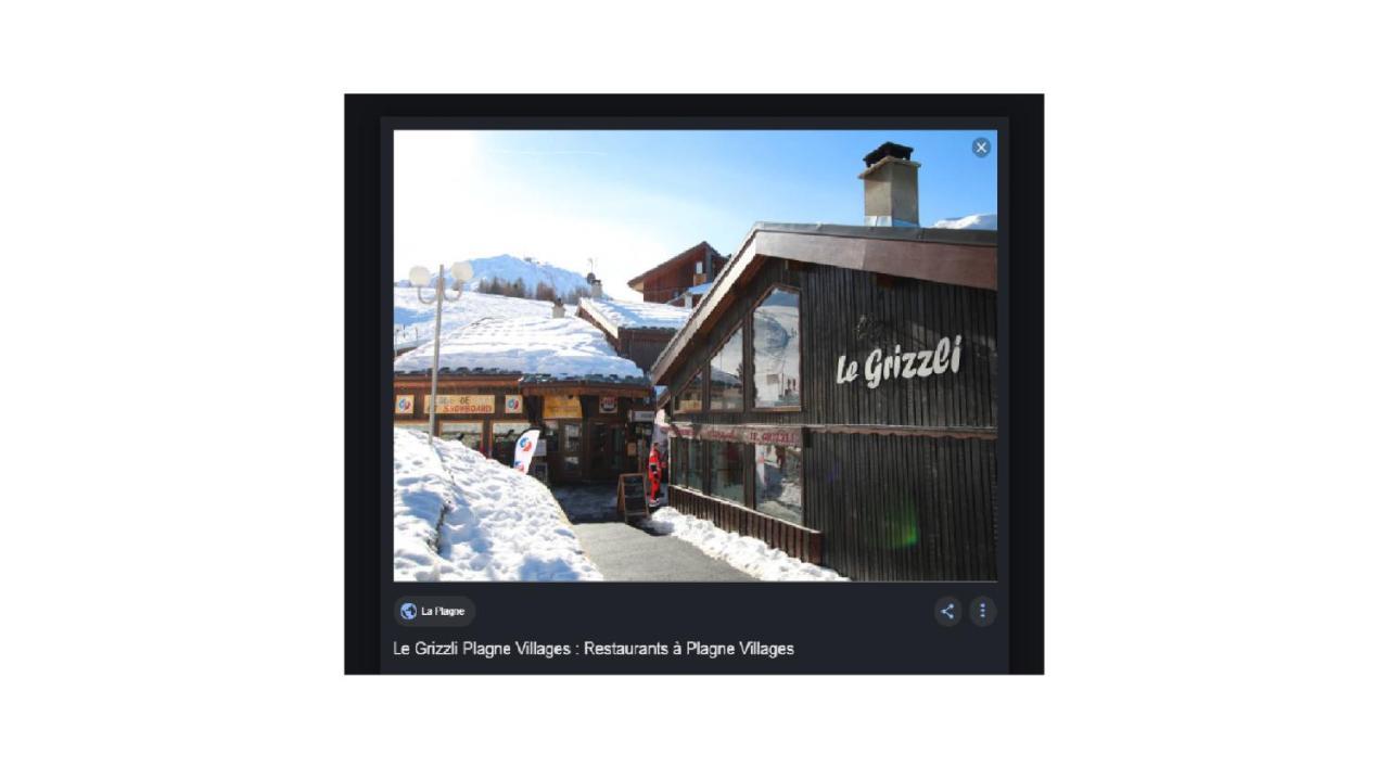 Studio 1 Piece Plagne Village 4 Personnes 2050 M Pied Des Pistes La Plagne Bagian luar foto